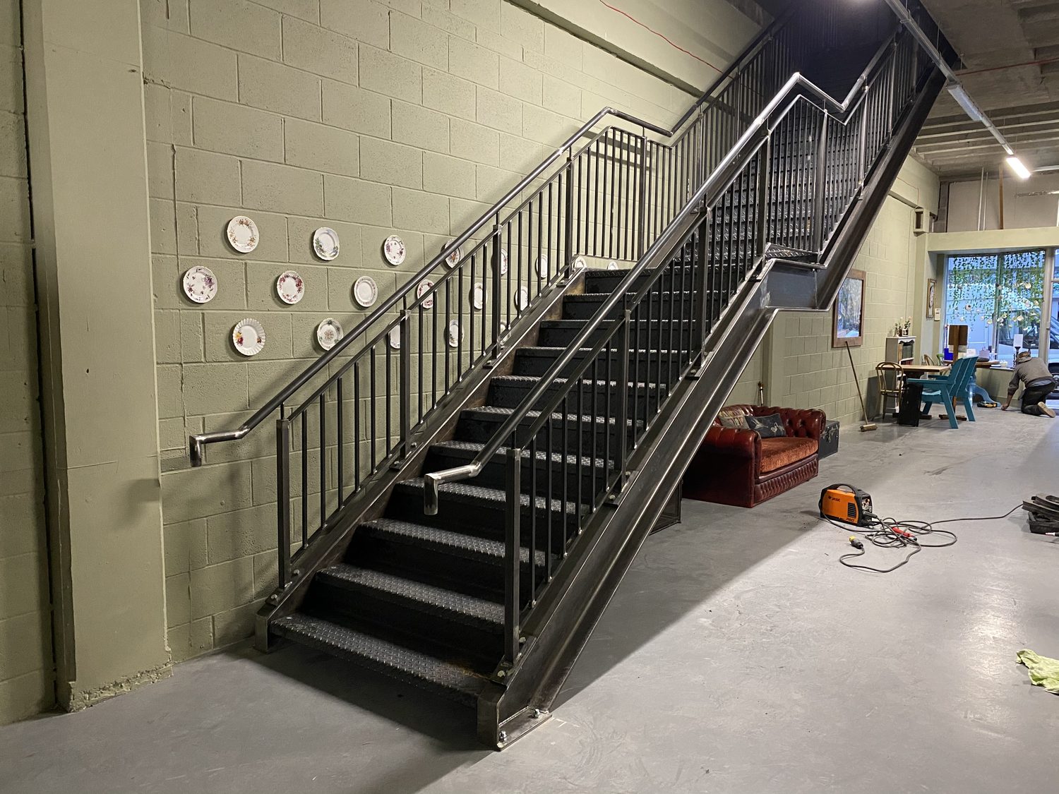 AJN Site Services bespoke staircases project 3, Chesterfield