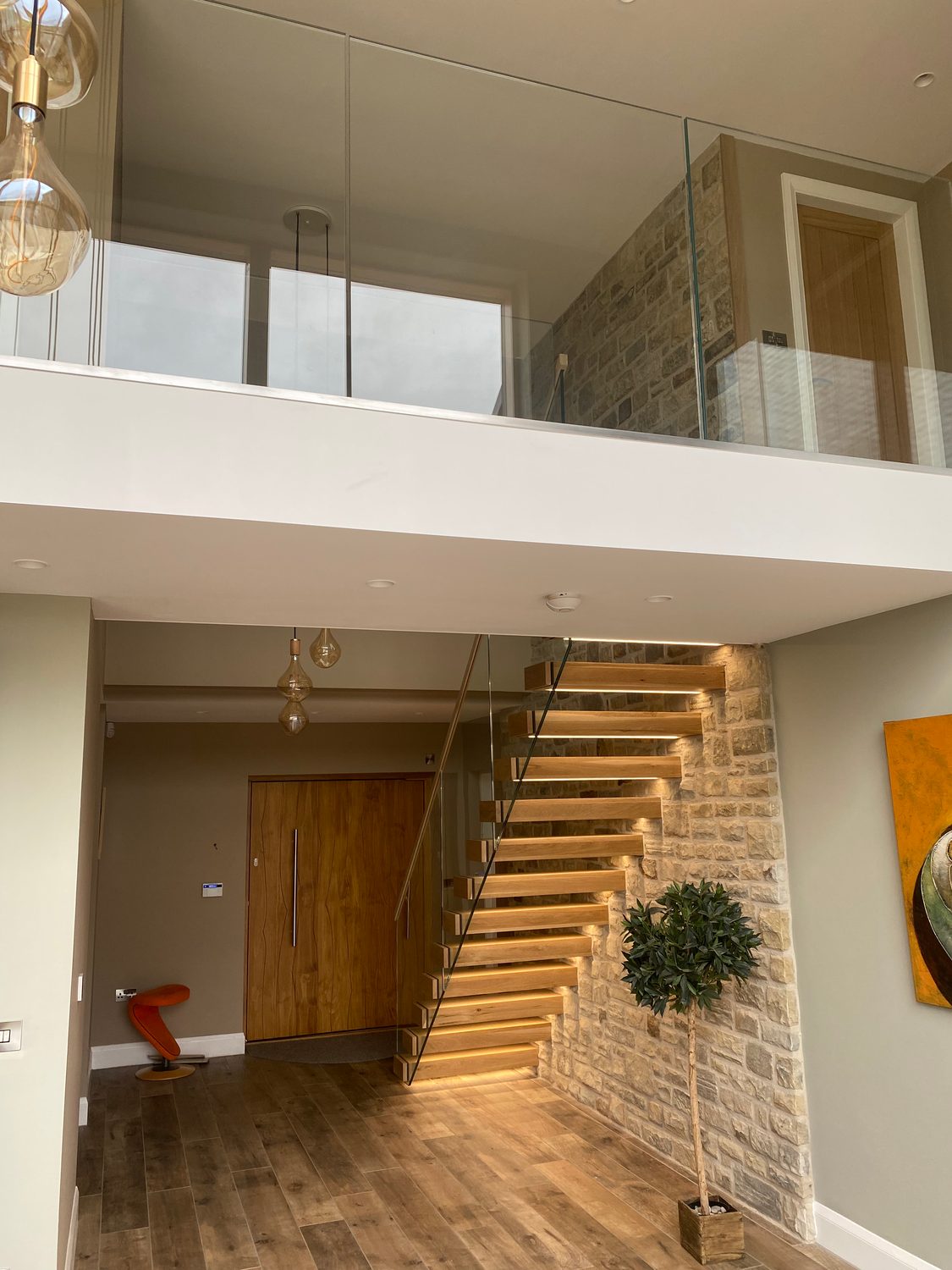 AJN Site Services bespoke staircases project 5, Chesterfield