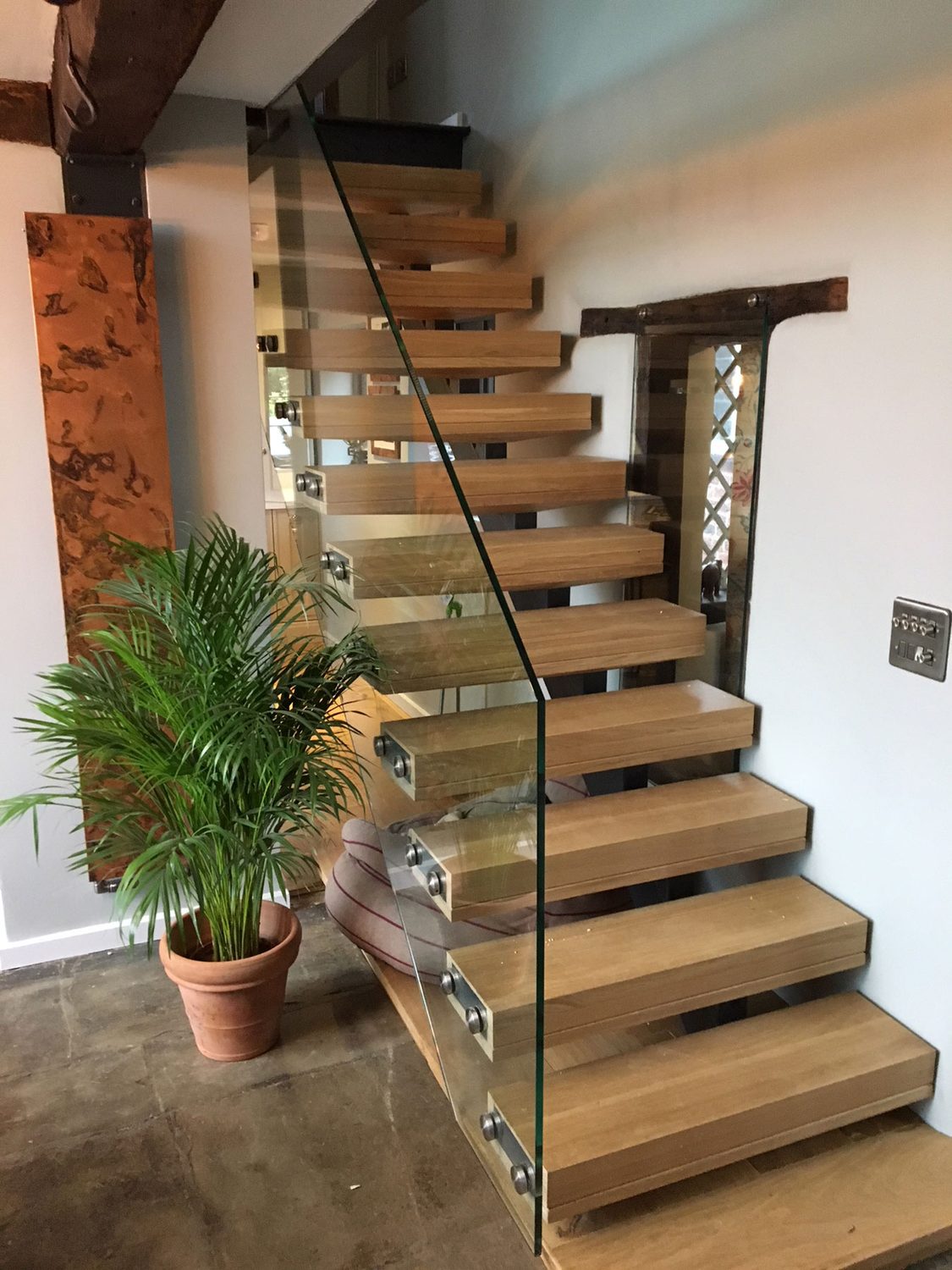 AJN Site Services bespoke staircases project 6, Chesterfield