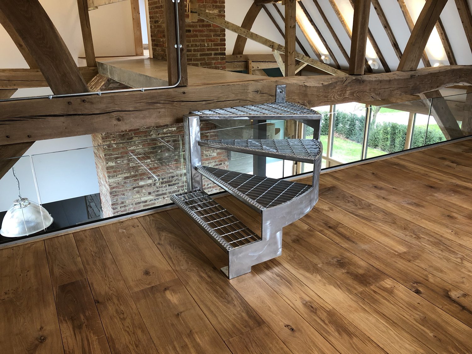 AJN Site Services bespoke staircases project 9, Chesterfield