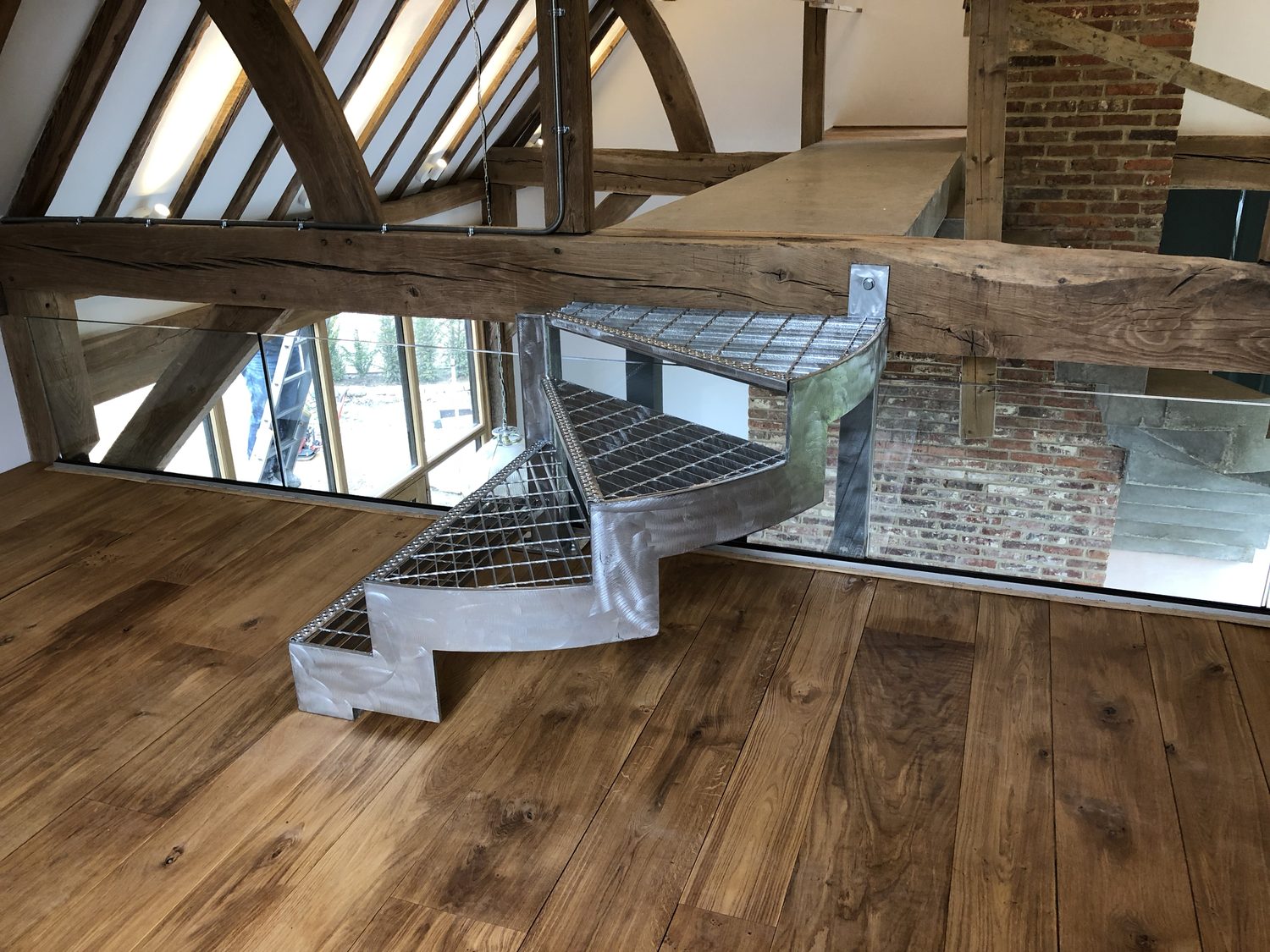 AJN Site Services bespoke staircases project 13, Chesterfield