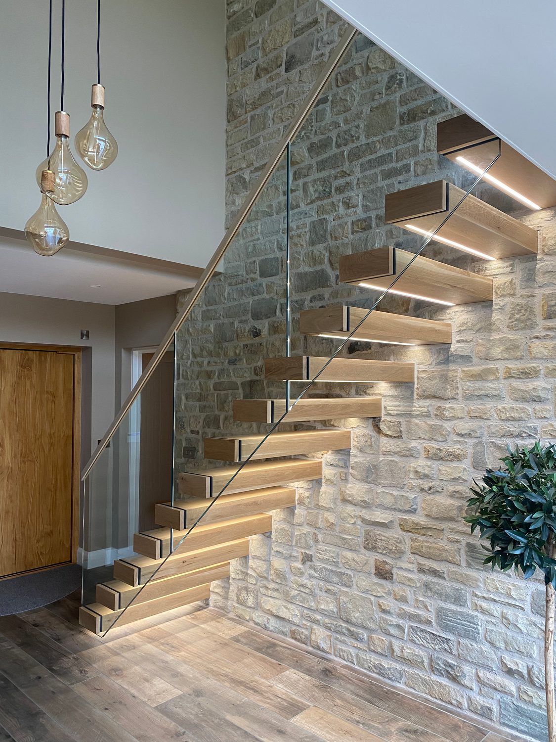 AJN Site Services bespoke staircases project 14, Chesterfield