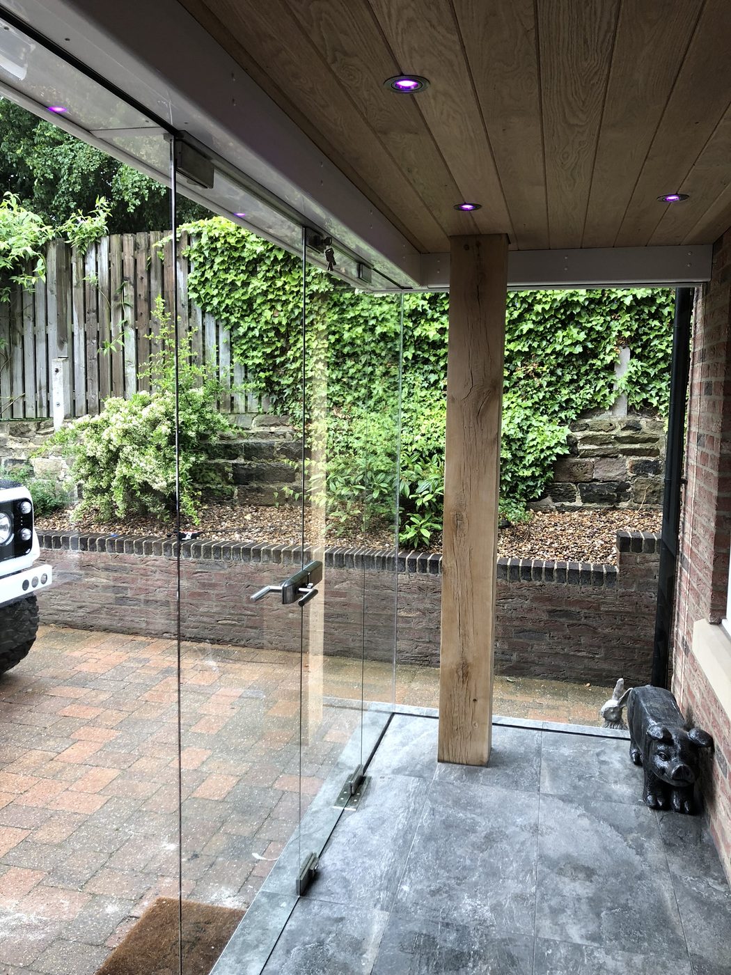 AJN Site Services glass doors & partitions project 11, Chesterfield