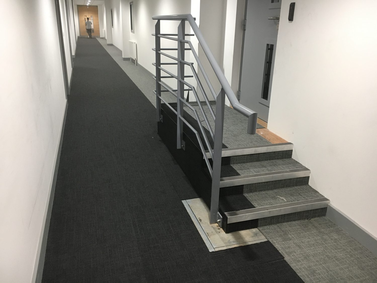AJN Site Services glass & stainless steel balustrades project 11, Chesterfield