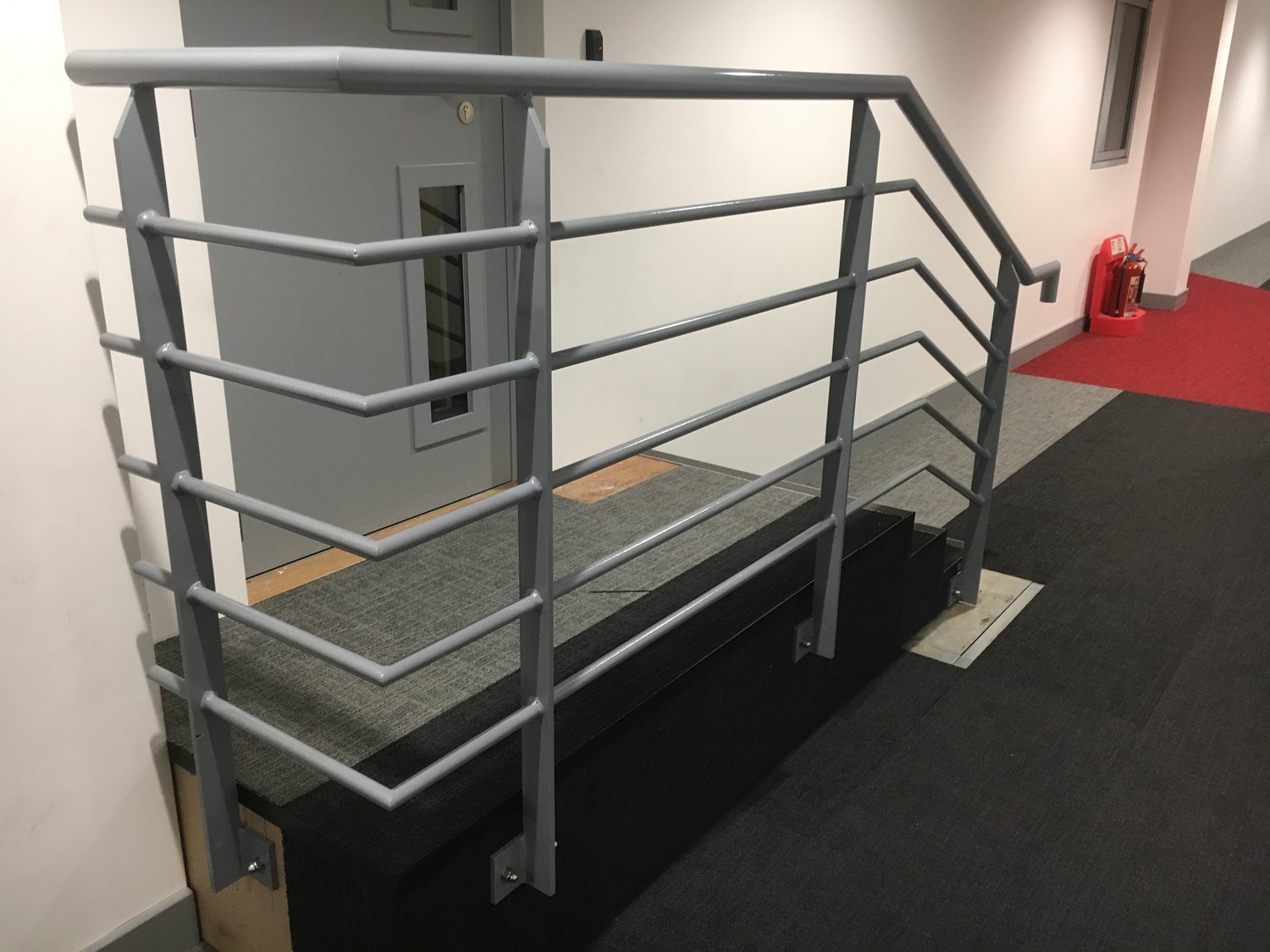 AJN Site Services glass & stainless steel balustrades project 14, Chesterfield