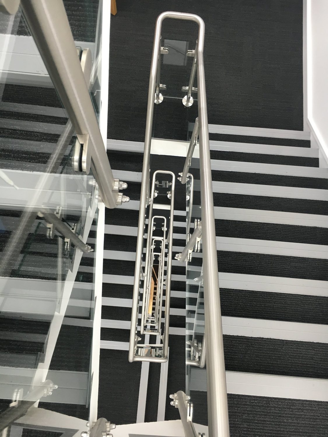 AJN Site Services glass & stainless steel balustrades project 17, Chesterfield