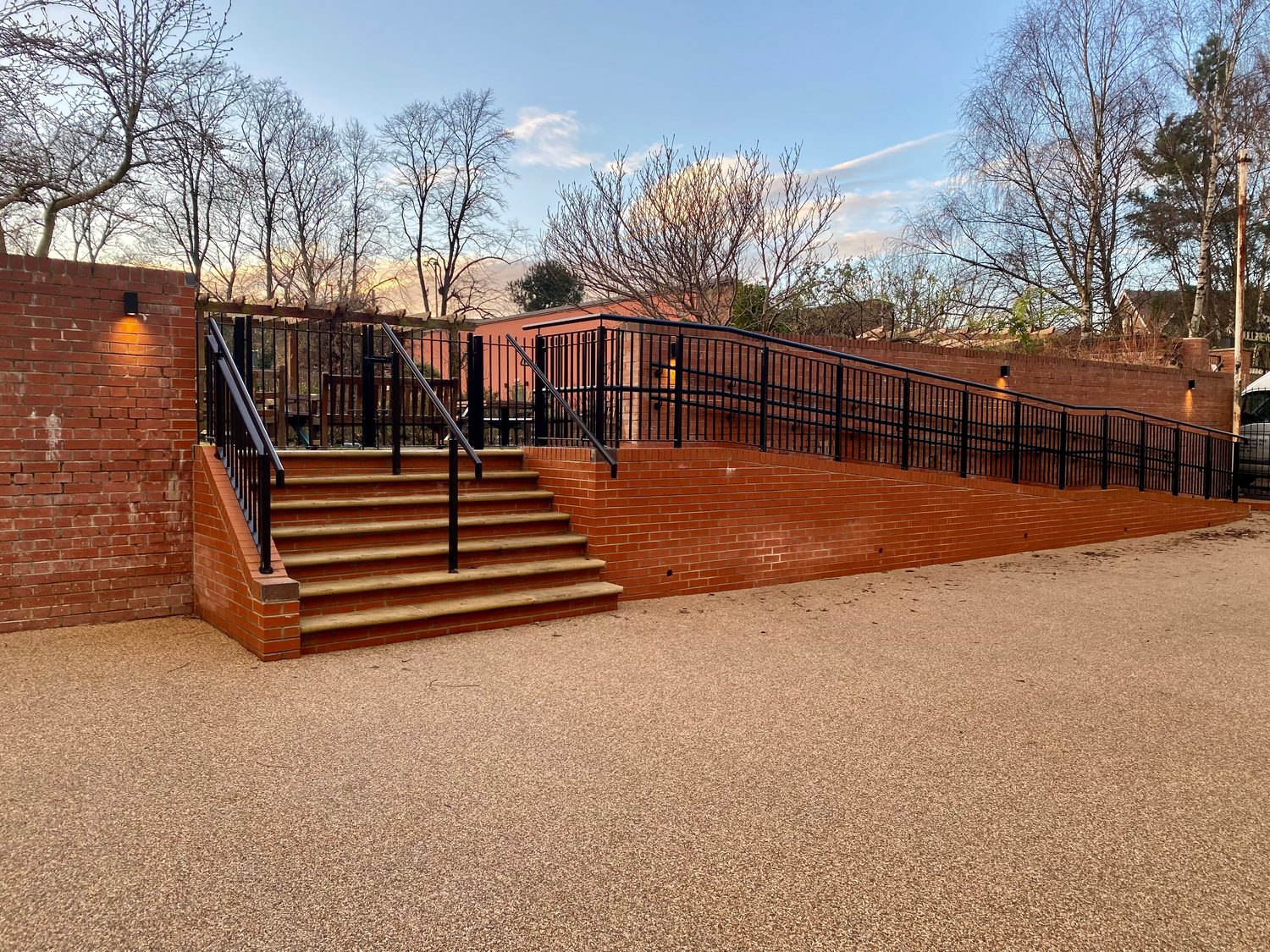 AJN Site Services metal gates & railings project 1, Chesterfield