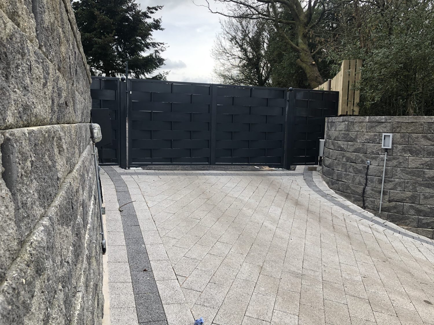 AJN Site Services metal gates & railings project 2, Chesterfield