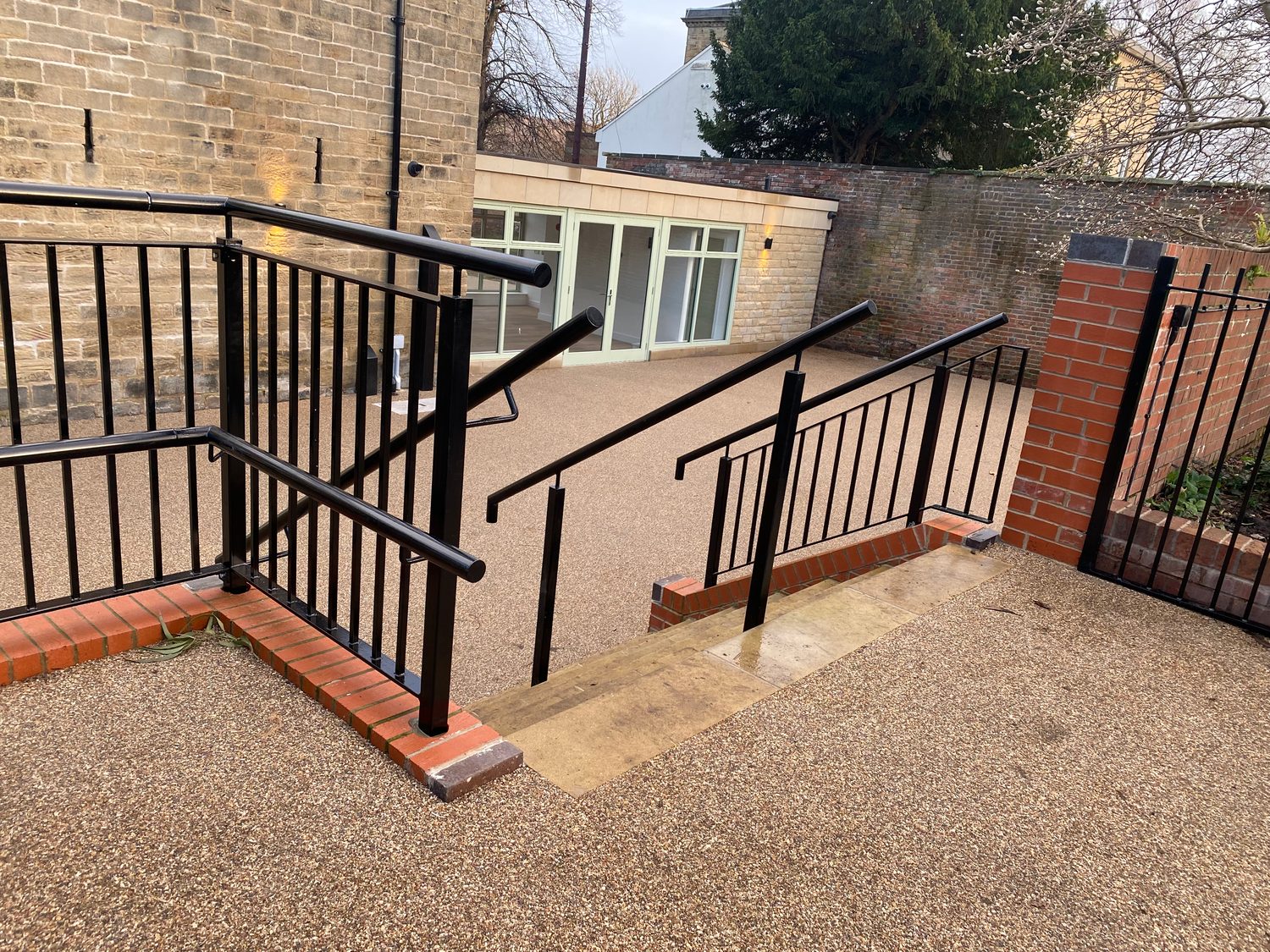 AJN Site Services metal gates & railings project 3, Chesterfield