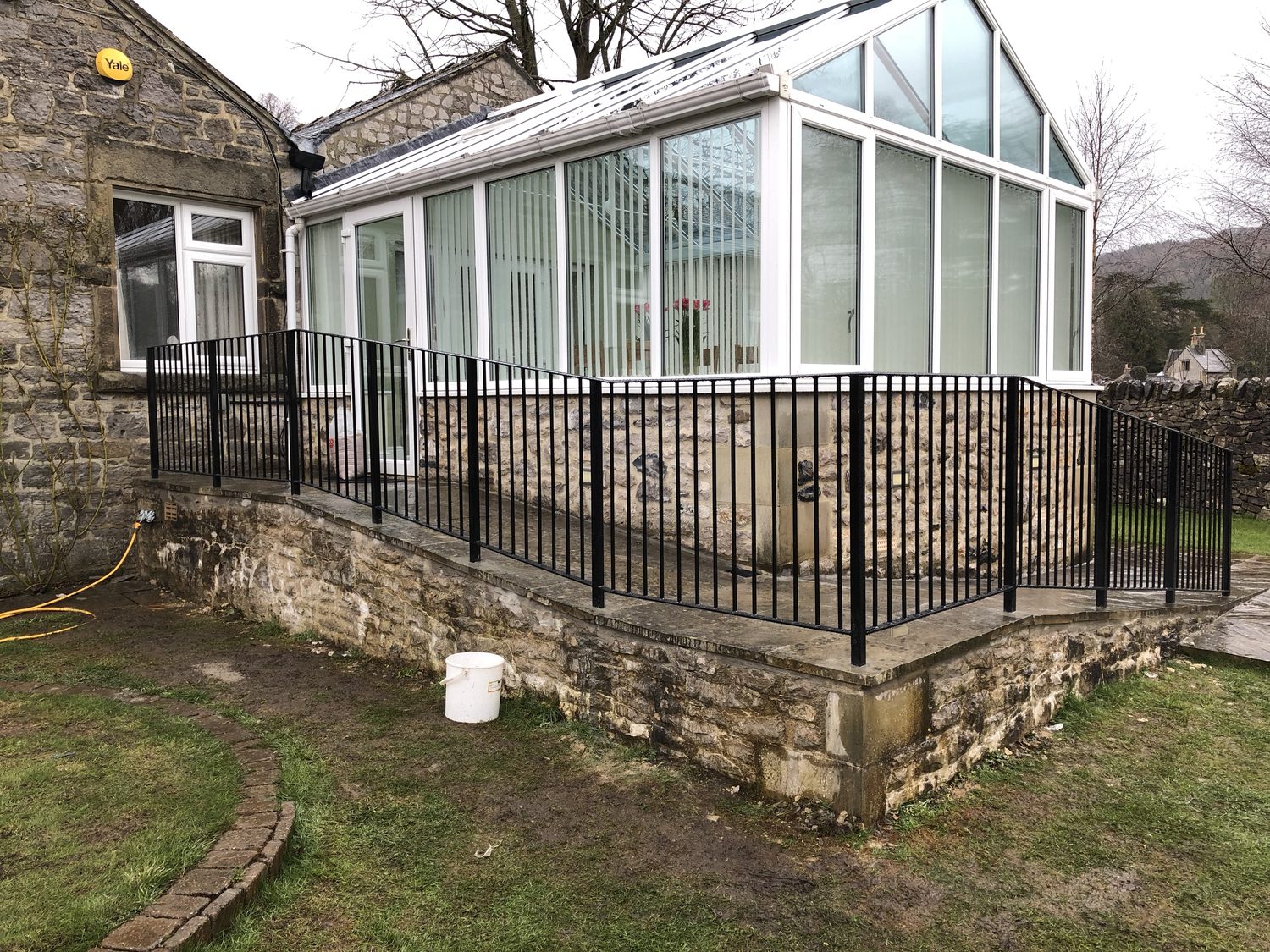 AJN Site Services metal gates & railings project 7, Chesterfield