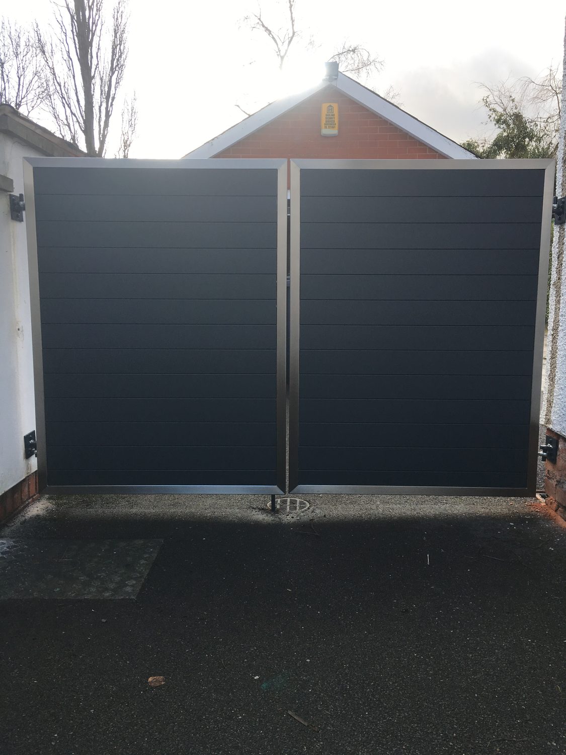 AJN Site Services metal gates & railings project 10, Chesterfield