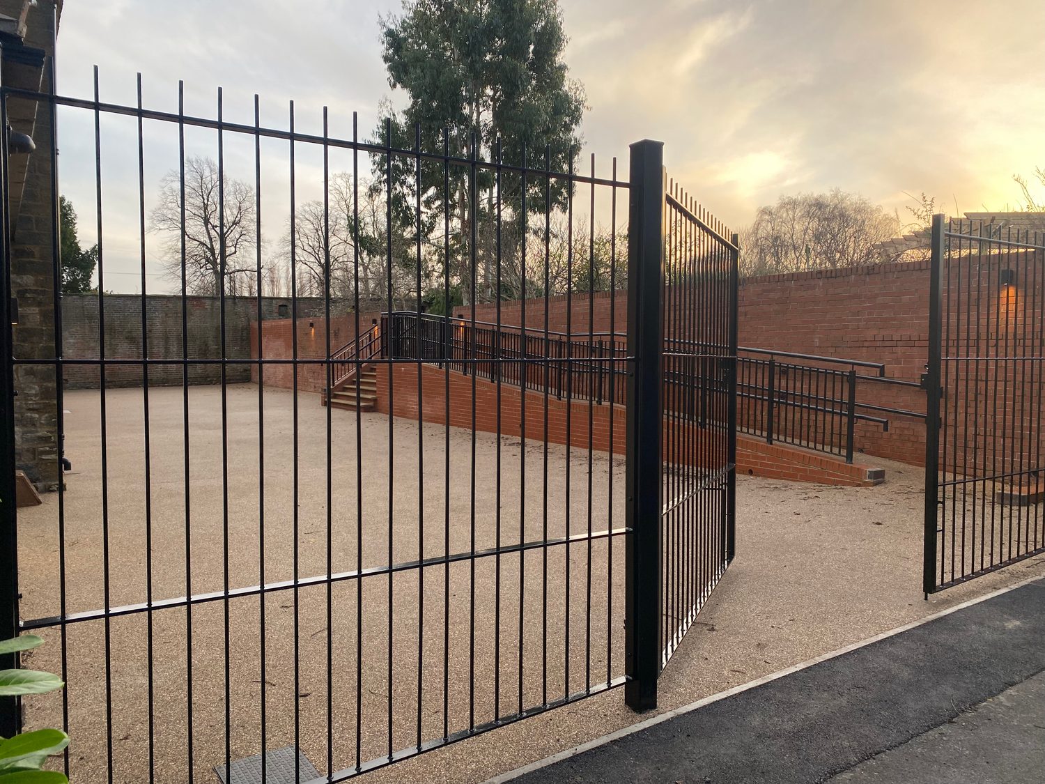 AJN Site Services metal gates & railings project 12, Chesterfield