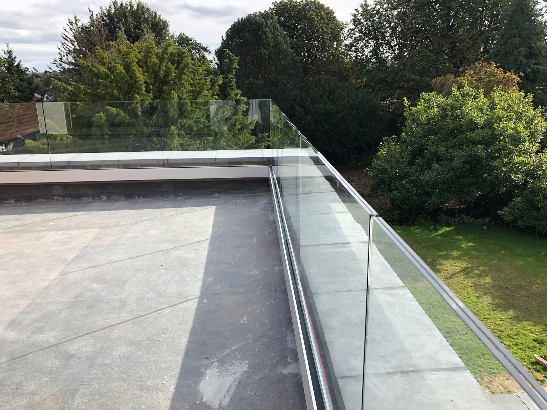 AJN Site Services metalwork and glass project near Derwent Valley Mills World Heritage Site and the River Derwent, Belper DE56